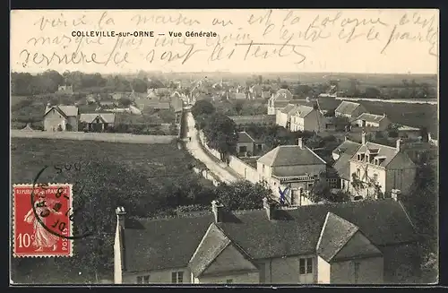 AK Colleville-sur-Orne, Vue Générale