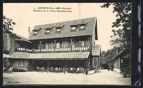 AK Auberville-sur-Mer, Hotellerie de la Ferme Marie-Antoinette