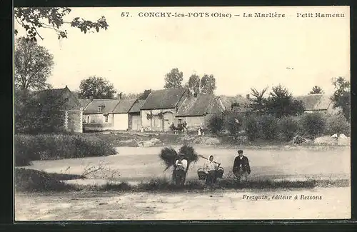 AK Conchy-les-Pots, La Marlière - Petit Hameau