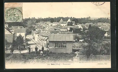 AK Betz, Panorama aus der Vogelschau