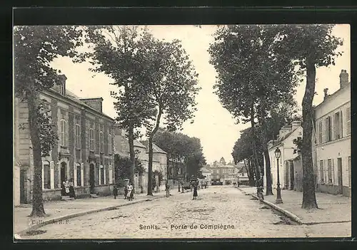 AK Senlis, Porte de Compiègne