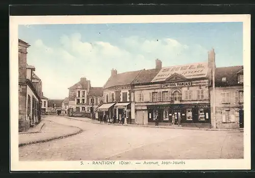 AK Rantigny, Avenue Jean-Jaurès