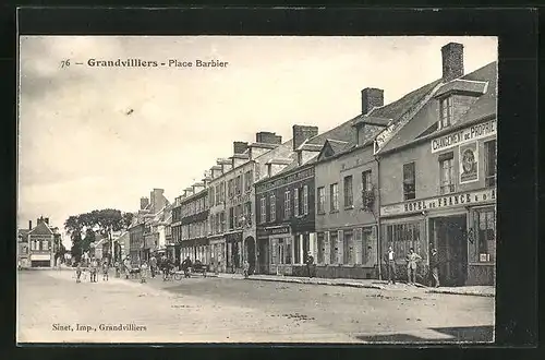 AK Grandvilliers, Place Barbier