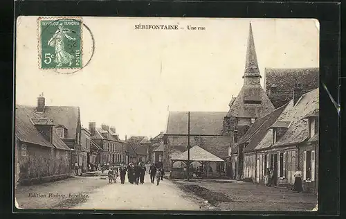 AK Sérifontaine, Une rue