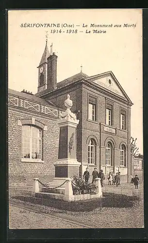 AK Sérifontaine, Le Monument aux Monte