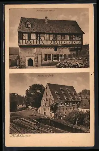 AK Heilsbronn, Historisches Haus, Klostermühle