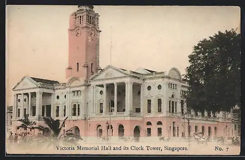 AK Singapore, Victoria Memorial Hall with Clock Tower