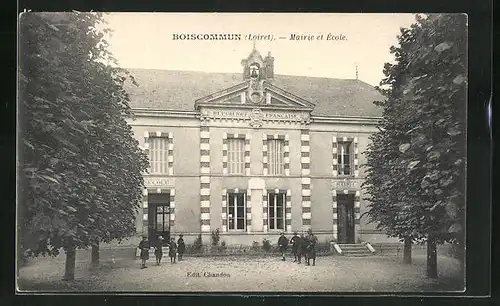 AK Boiscommun, Mairie et École