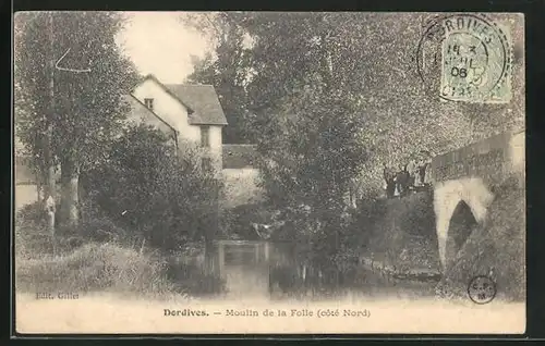 AK Dordives, Moulin de la Folie (côté Nord)