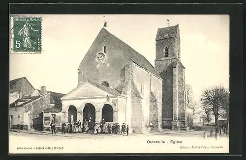 AK Outarville, Eglise