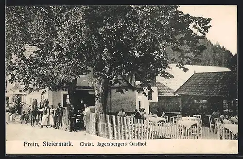 AK Frein, Gasthof Christ. Jagersberger