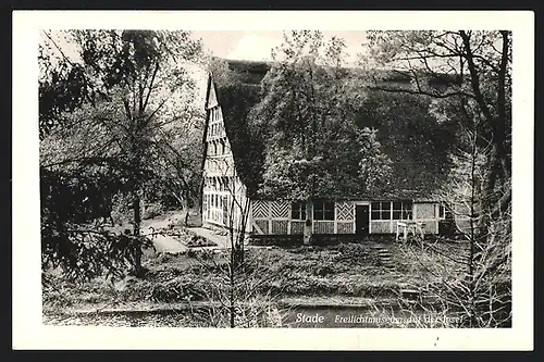 AK Stade, Freilichtmuseum auf der Insel