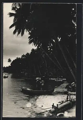 AK Penang, A Fishing Village, Fisherman on the Beach