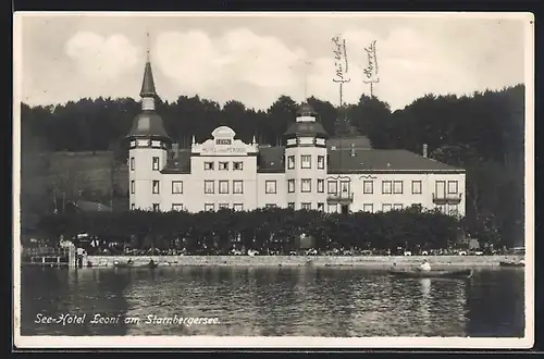 AK Leoni am Starnbergersee, See-Hotel