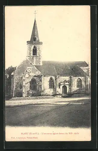 AK Blaru, L`ancienne eglise datant du XII