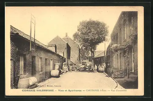 AK Solesme, Ciderie Solesmoise, Vins et Spiritueux, Cartegnie Frères, Vue d`ensemble