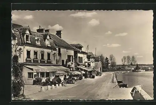 Foto-AK Samois, Quai de la République