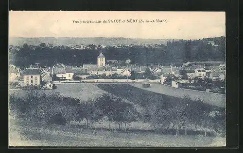 AK Saacy et Méry, Vue panoramique