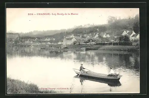 AK Changis, Les Bords de la Marne