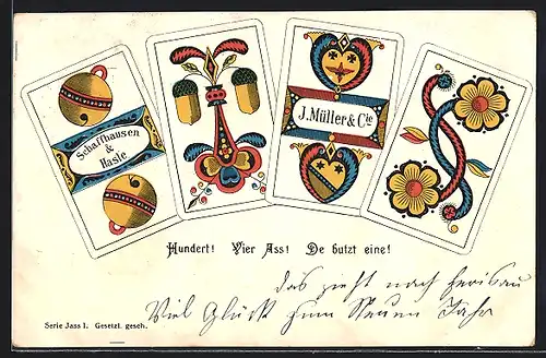 AK Schaffhausen, Hersteller für Kartenspiele J. Müller & Cie