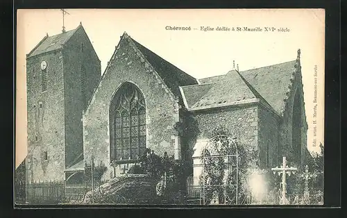 AK Chérancé, Eglise dédiee á St.Maurille XVI