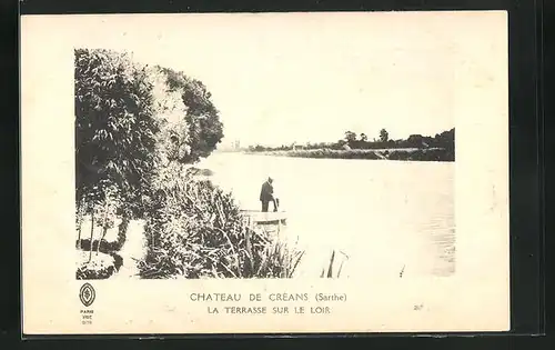 AK Chateau de Créans, La Terrasse sur le Loir