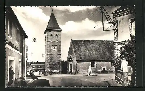 AK Pruille-l`Eguille, Place de l`Eglise