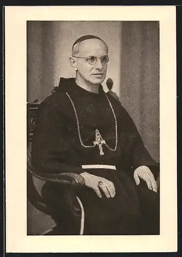 AK Exzellenz Josef Calasanz Rosenhammer, Missionsbischof des Apostolischen Vikariates, Geb. 1900