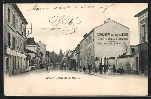 AK Antony, Rue de la Mairie