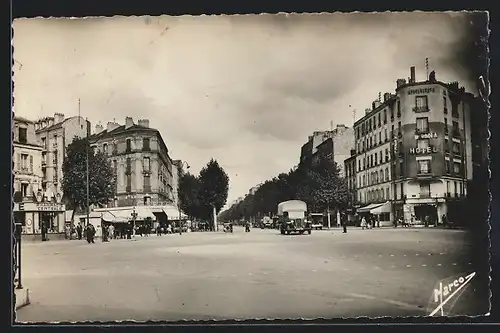 AK Boulogne-Billancourt, Place Marcel Sambal