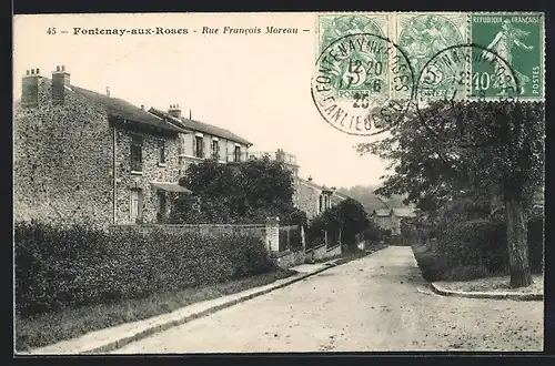 AK Fontenay-aux-Roses, Rue Francois Moreau