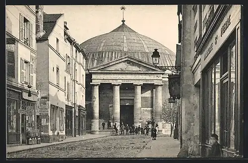 AK Courbevoie, L`Eglise Saint-Pierre & Saint-Paul