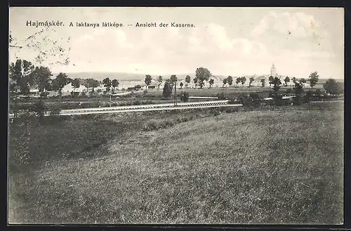 AK Hajmáskér, Ansicht der Kaserne