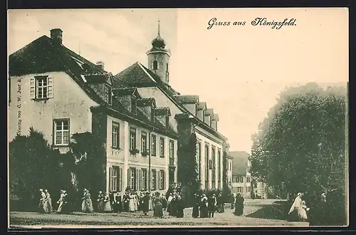 AK Königsfeld / Baden, Kirchensaal