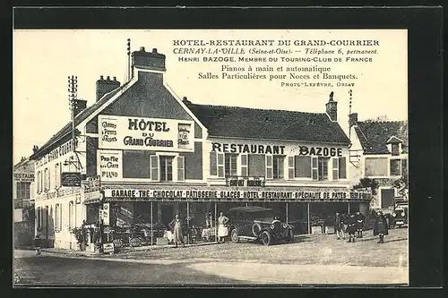 AK Cernay-la-Ville, Hotel-Restaurant du Grand-Courrier