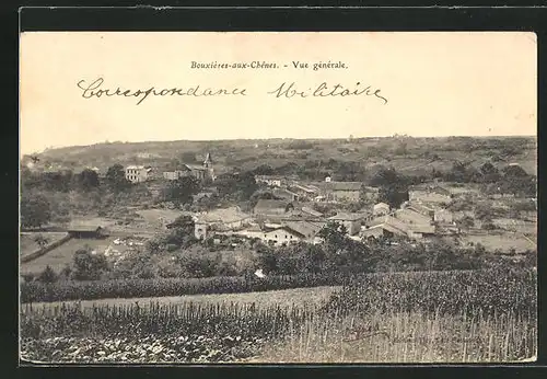 AK Bouxiéres-aux-Chenes, Vue générale