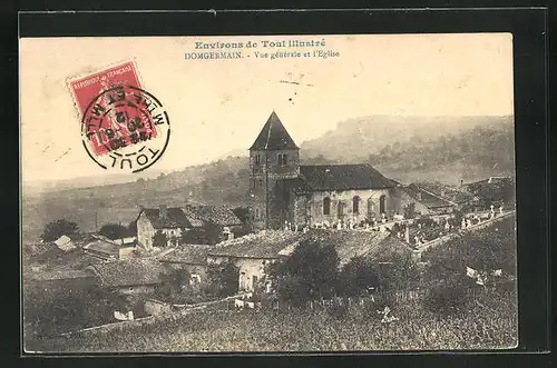 AK Domgermain, vue générale et L`Eglise