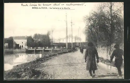 AK Ménil-la-Tour, La Laiterie et le Moulin