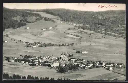 AK Aigen in Ob.-Oest., Gesamtansicht