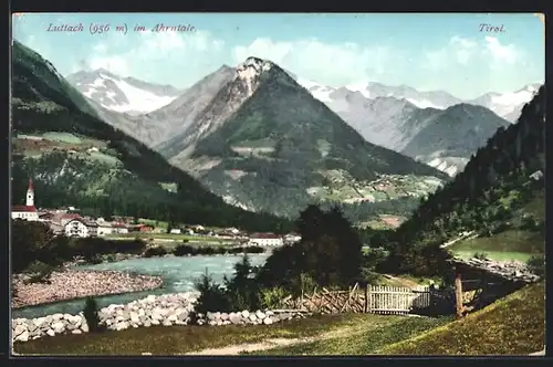 AK Luttach, Ortsansicht mit Blick ins Ahrntal