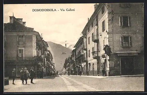AK Domodossola, Via Galletti, Piazza Castello