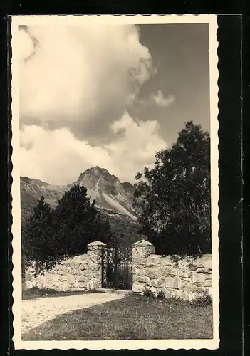 AK Maloja, Der Friedhof mit Segantinis Grab