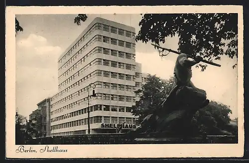 AK Berlin-Tiergarten, Shellhaus, Architektur