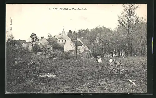 AK Bethemont, Vue Générale, Teilansicht mit Kirche