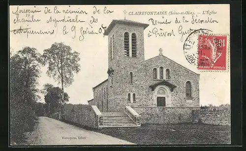 AK Clairefontaine, L`Église, Kirche