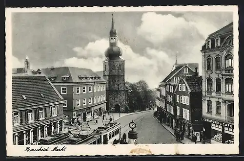 AK Remscheid, Konditorei und Café am Markt