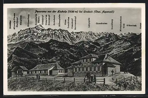 AK Urnäsch, Panorama von der Kochalp