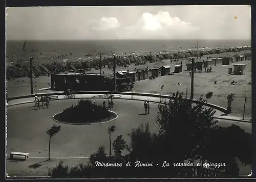 AK Miramare di Rimini, La rotonda e spiaggia