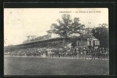 AK Chantilly, Les Tribunes le Jour du Derby