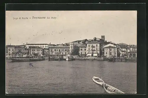 AK Desenzano, dal Molo, Lago di Garda